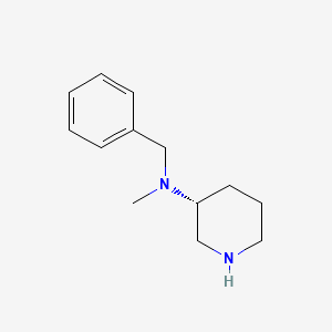 molecular formula C13H20N2 B7987429 Benzyl-methyl-(R)-piperidin-3-yl-amine 