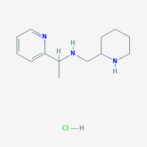 Piperidin-2-ylmethyl-(1-pyridin-2-yl-ethyl)-amine hydrochloride