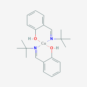 molecular formula C22H30CuN2O2 B079875 N-tert-Butylsalicylideneamine CAS No. 13986-34-0
