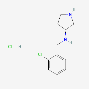 (2-Chloro-benzyl)-(R)-pyrrolidin-3-yl-amine hydrochloride