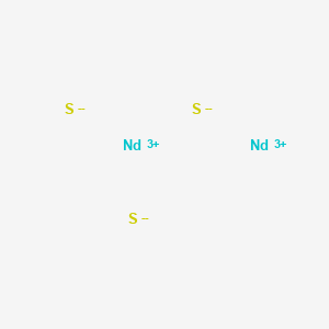 molecular formula Nd2S3 B079876 硫化钕(Nd2S3) CAS No. 12035-32-4