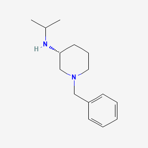 molecular formula C15H24N2 B7987912 (R)-1-Benzyl-N-isopropylpiperidin-3-amine 