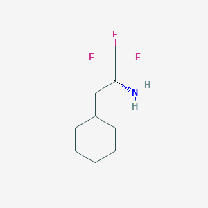 (R)-3-Cyclohexyl-1,1,1-trifluoropropan-2-amine