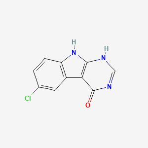 molecular formula C10H6ClN3O B7988118 CID 71742892 