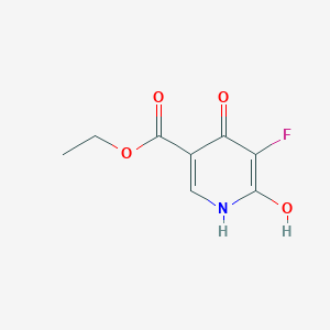 molecular formula C8H8FNO4 B7988155 CID 45926004 