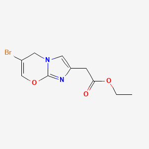 Ethyl 2-(6-bromoh-imidazo[1,2-A]pyridin-2-YL)acetate