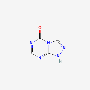 molecular formula C4H3N5O B7988213 CID 58332136 