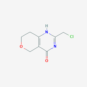 molecular formula C8H9ClN2O2 B7988300 CID 71743314 