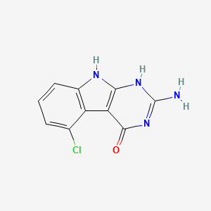 molecular formula C10H7ClN4O B7988316 CID 25218206 