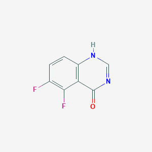 molecular formula C8H4F2N2O B7988318 CID 71743395 