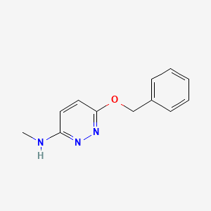 6-(Benzyloxy)-N-methylpyridazin-3-amine