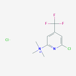 (6-Chloro-4-trifluoromethyl-pyridin-2-yl)-trimethyl-ammonium