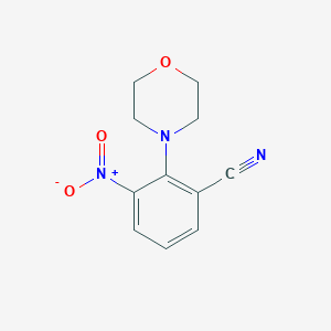 2-Morpholino-3-nitrobenzonitrile