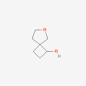molecular formula C7H12O2 B7988477 6-Oxaspiro[3.4]octan-1-OL 
