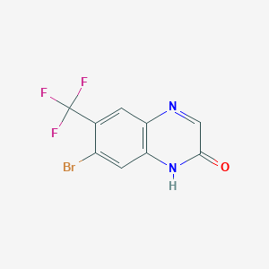 7-Bromo-6-(trifluoromethyl)-1H-quinoxalin-2-one