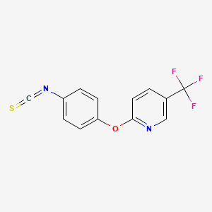 2-(4-Isothiocyanatophenoxy)-5-(trifluoromethyl)pyridine