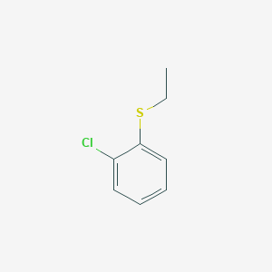 molecular formula C8H9ClS B7988625 Ethyl 2-chlorophenyl sulfide CAS No. 34126-37-9