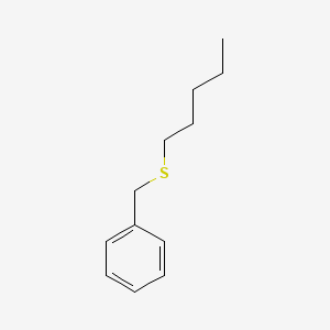 molecular formula C12H18S B7988635 1-(Benzylthio)pentane CAS No. 59456-33-6