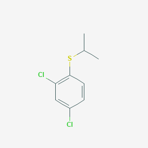 molecular formula C9H10Cl2S B7988643 2,4-Dichlorophenyl isopropyl sulfide CAS No. 99849-02-2