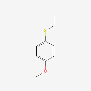molecular formula C9H12OS B7988663 1-(Ethylsulfanyl)-4-methoxybenzene CAS No. 7205-58-5