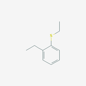 molecular formula C10H14S B7988676 1-Ethyl-2-(ethylsulfanyl)benzene CAS No. 90927-72-3