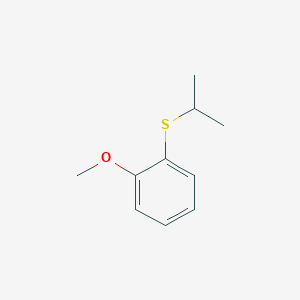 molecular formula C10H14OS B7988691 2-(异丙硫基)-1-甲氧基苯 CAS No. 34257-57-3