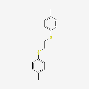 molecular formula C16H18S2 B7988708 1,2-Bis(p-tolylthio)ethane CAS No. 3238-95-7