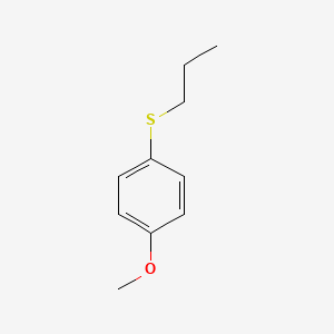 molecular formula C10H14OS B7988717 1-Methoxy-4-(propylthio)-benzene CAS No. 62291-63-8