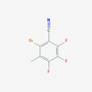 molecular formula C8H3BrF3N B7988803 2-Bromo-3-cyano-trifluorotoluene 