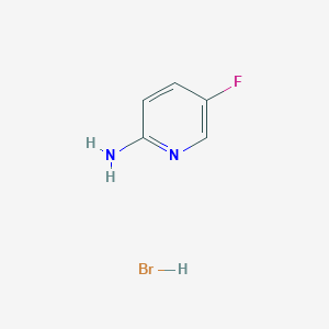 molecular formula C5H6BrFN2 B7988804 5-Fluoropyridin-2-amine hydrobromide 