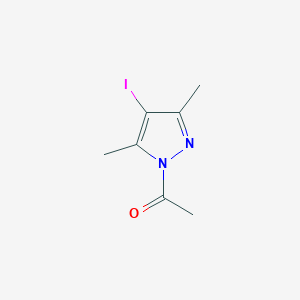 molecular formula C7H9IN2O B7988813 1-(4-Iodo-3,5-dimethyl-1H-pyrazol-1-yl)ethanone CAS No. 749927-85-3