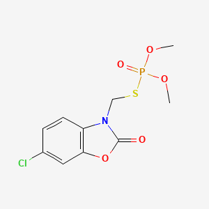 molecular formula C10H11ClNO5PS B7988865 CGA 18809;Salmosan 