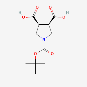 cis-N-Boc-pyrrolidine-3,4-dicarboxylic acid