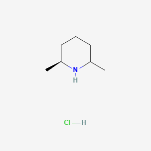 molecular formula C7H16ClN B7988903 (2S,6S)-2,6-Dimethylpiperidine x HCl 