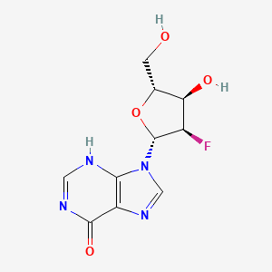 molecular formula C10H11FN4O4 B7988970 CID 196148 