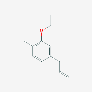 molecular formula C12H16O B7989051 3-(3-Ethoxy-4-methylphenyl)-1-propene 