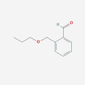molecular formula C11H14O2 B7989067 2-(Propoxymethyl)benzaldehyde 