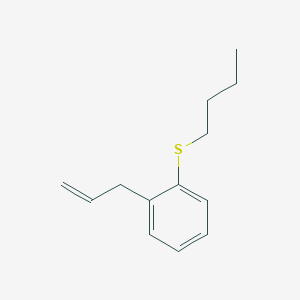 molecular formula C13H18S B7989083 3-(2-n-Butylthiophenyl)-1-propene 