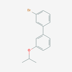 molecular formula C15H15BrO B7989133 3-Bromo-3'-iso-propoxybiphenyl 