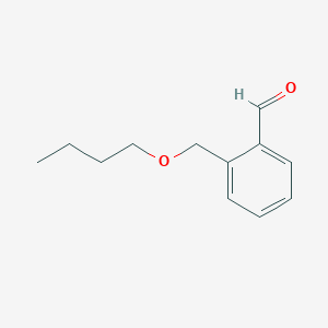 molecular formula C12H16O2 B7989227 2-(Butoxymethyl)benzaldehyde 