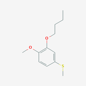 (3-Butoxy-4-methoxyphenyl)(methyl)sulfane