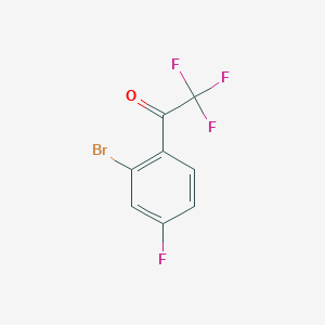 1-(2-Bromo-4-fluorophenyl)-2,2,2-trifluoroethanone