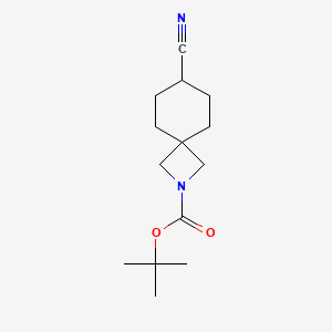 Tert-butyl 7-cyano-2-azaspiro[3.5]nonane-2-carboxylate