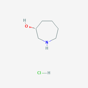 molecular formula C6H14ClNO B7989469 (R)-Azepan-3-ol hydrochloride 