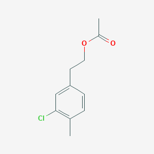 3-Chloro-4-methylphenethyl acetate