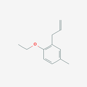 molecular formula C12H16O B7989594 3-(2-Ethoxy-5-methylphenyl)-1-propene 