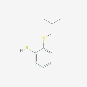 molecular formula C10H14S2 B7989646 2-(iso-Butylthio)thiophenol 