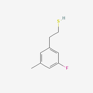 2-(3-Fluoro-5-methylphenyl)ethanethiol