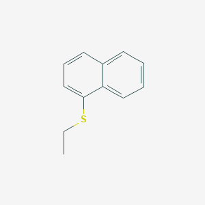 molecular formula C12H12S B7989757 1-(Ethylthio)naphthalene 