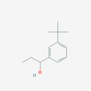 molecular formula C13H20O B7989832 1-(3-tert-Butylphenyl)-1-propanol 